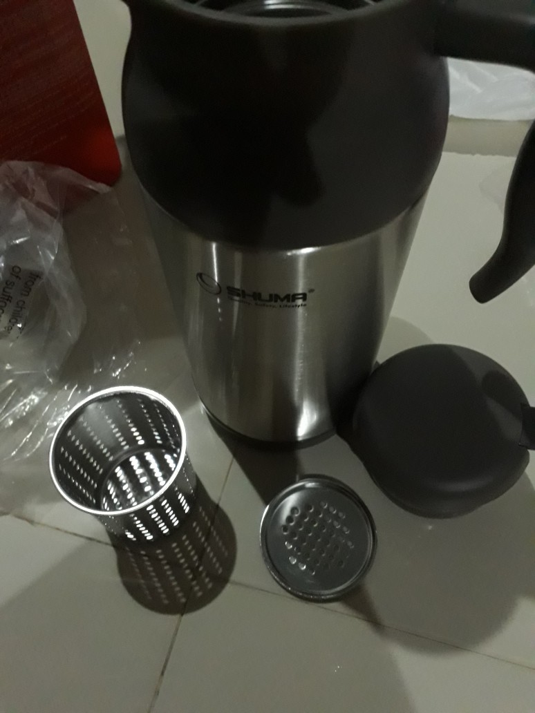 Shuma Teko Kopi Teh Air Panas Dan Dingin Stainless Steel Kualitas Terbaik