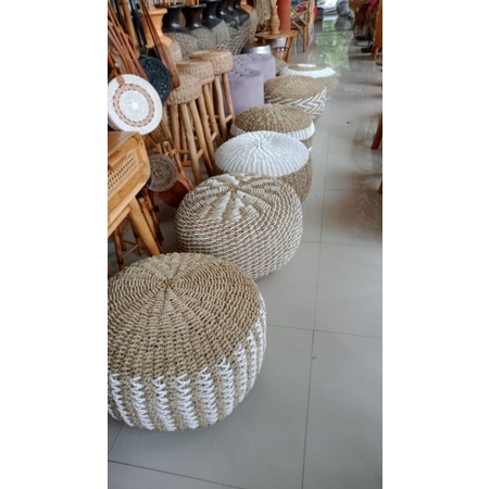 PROMO HOME DECOR SOFA BANTAL BESAR SEAGRAS KECIL UNIK CANTIK MURAH - UNGU