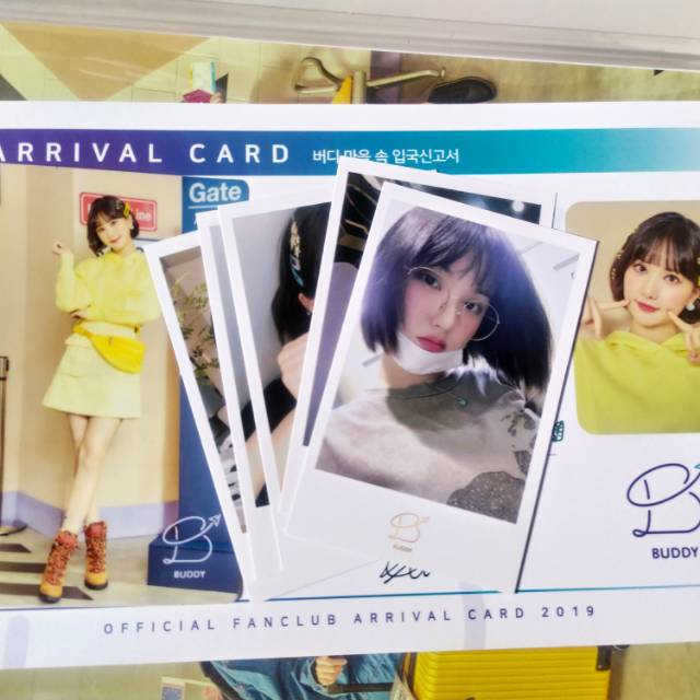 Eunha Set GFRIEND buddy Membership Kit