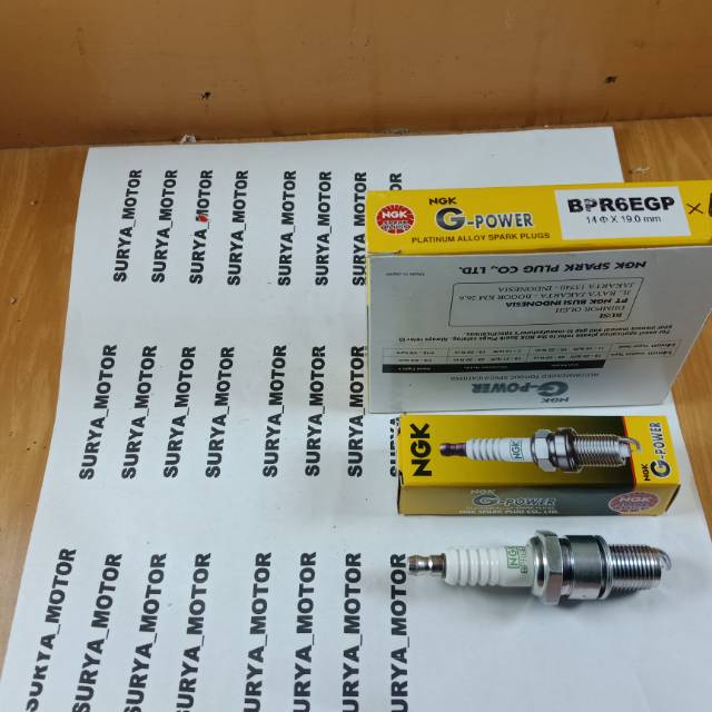 BUSI MOBIL BPR6EGP NGK ASLI PLATINUM G-POWER KIJANG