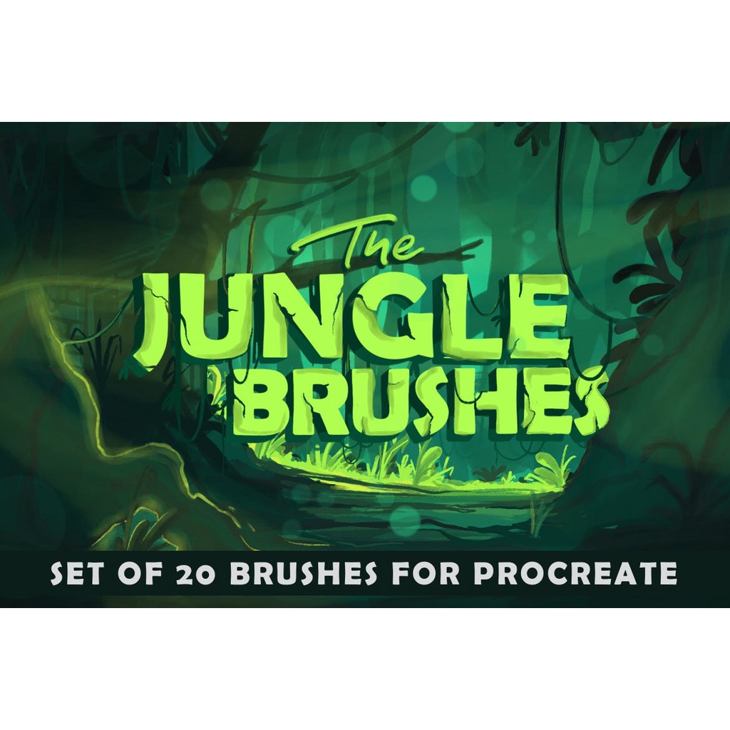 The Jungle - Procreate Brushes