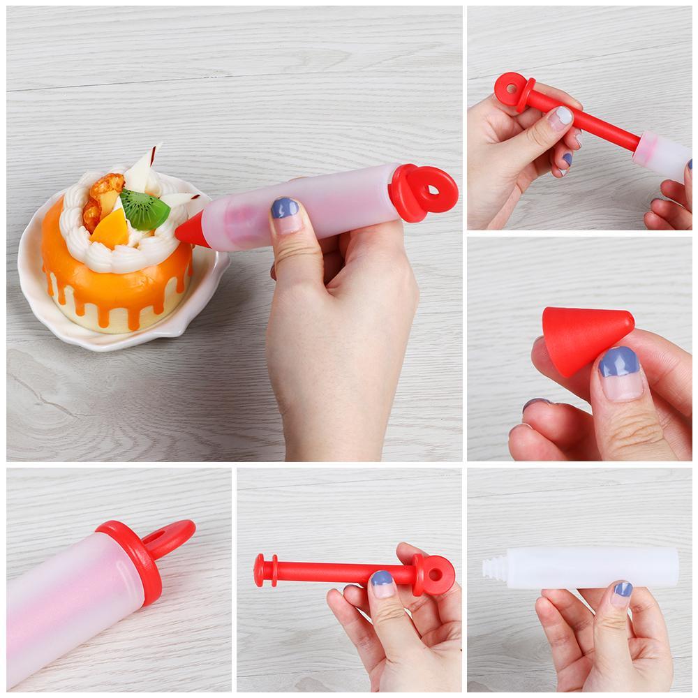 Populer Pastry Nozzle Icing Piping Cream Cup Pena Kue Food Grade