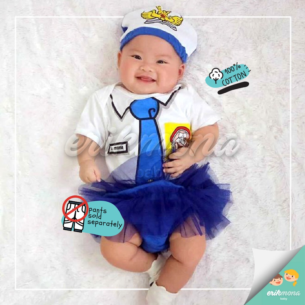 baju bayi jumper bayi karakter sekolah SMP