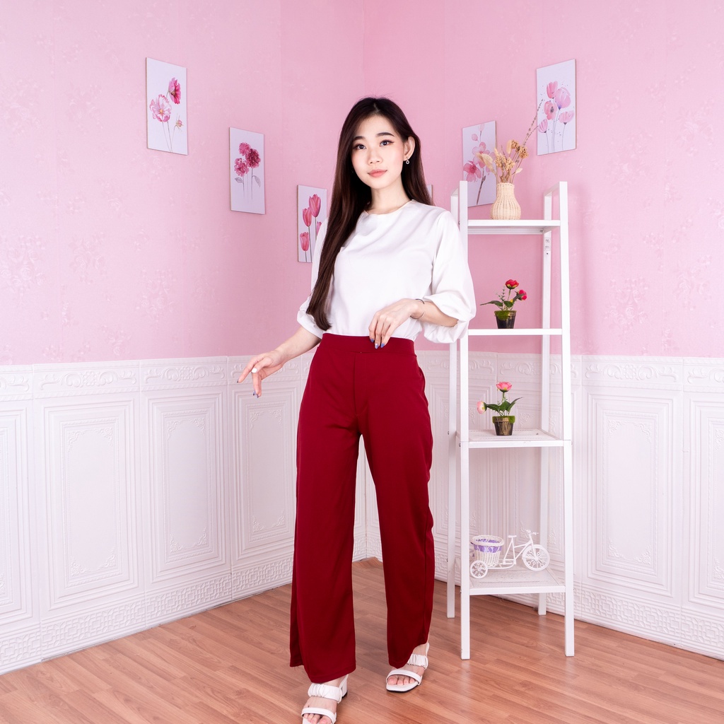 RAMONE CULLOTES PANT | PAKAIAN WANITA CELANA WANITA / Korean Long Pants Celana Kulot Fashion