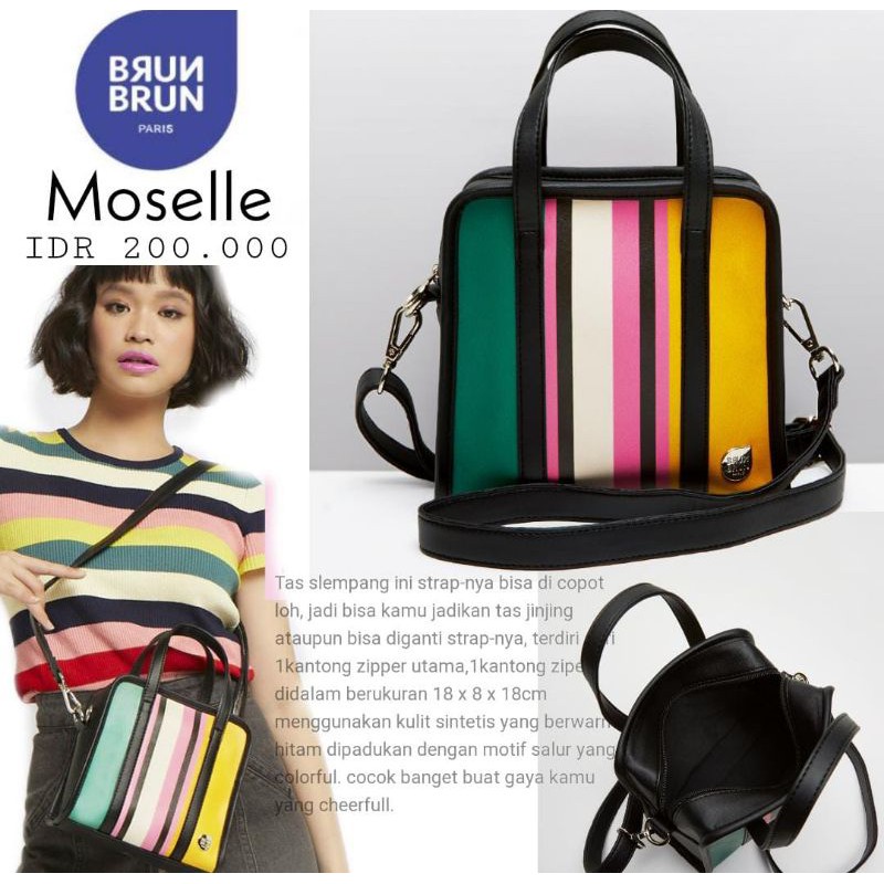 Tas Selempang Cangklong Wanita Terbaru Tas Limited Edition Burn Burn Paris