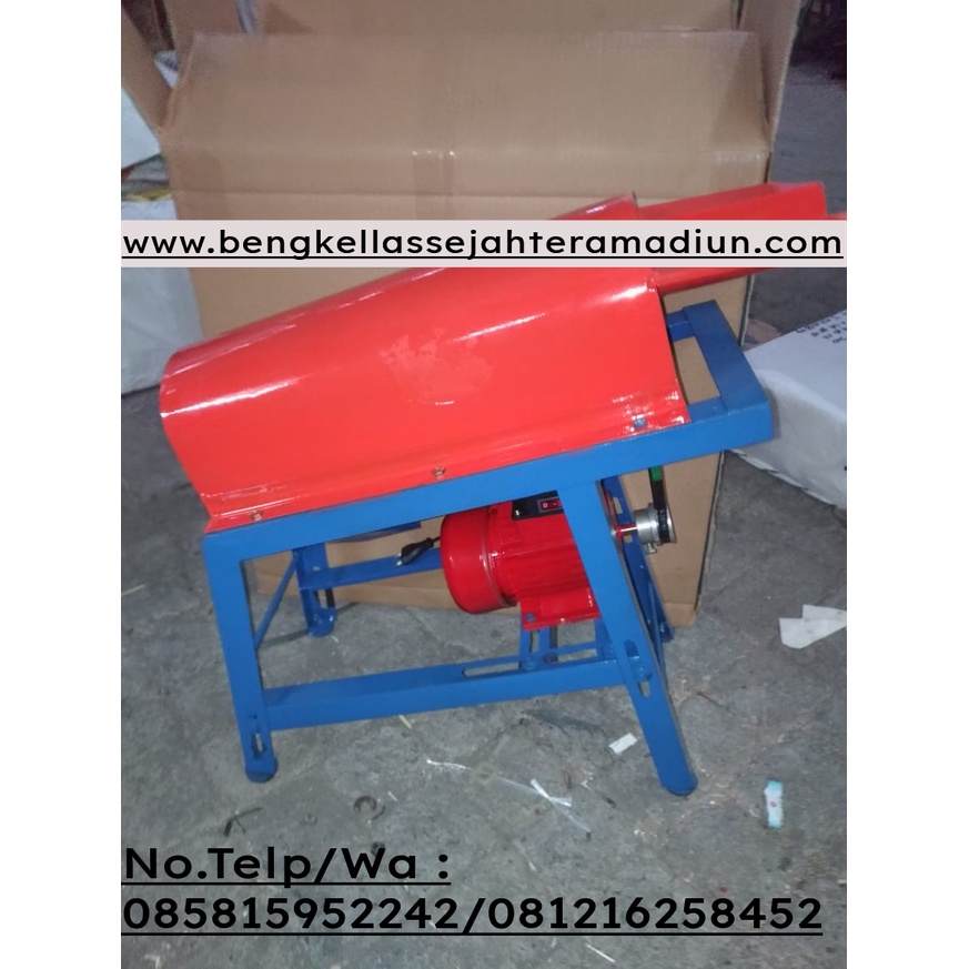 Mesin Pemipil Jagung Mini Komplit Penggerak