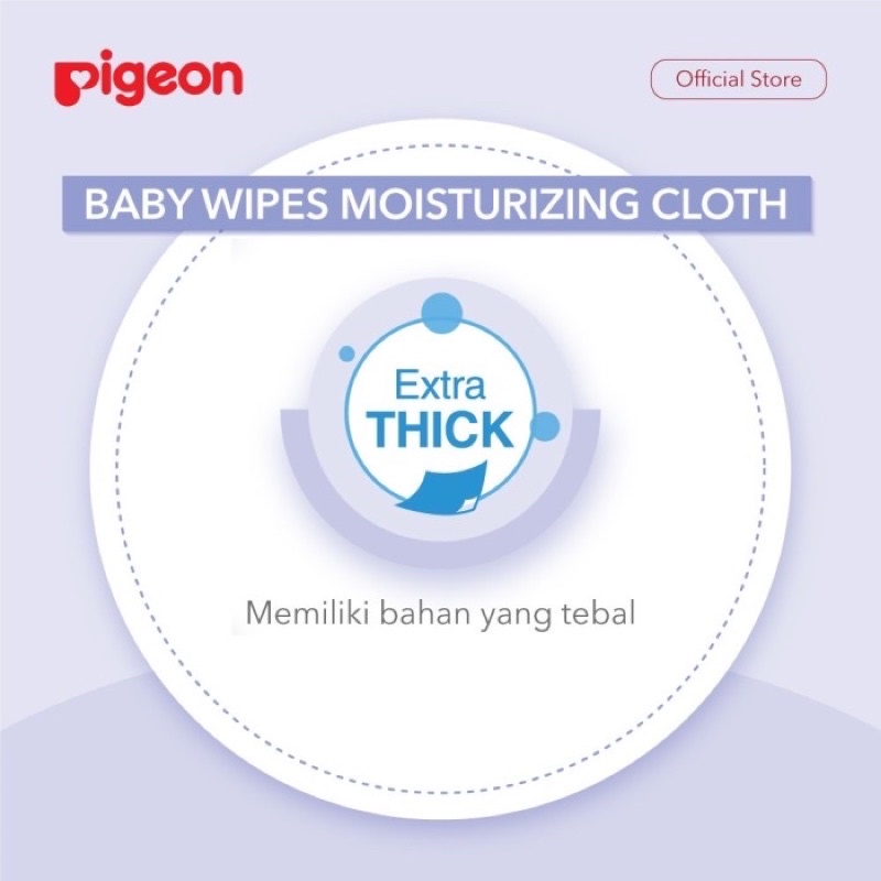 Pigeon Moisturizing wipes 70 lbr Pigeon Moisturizing cloth Tisu Basah Pantat Bayi