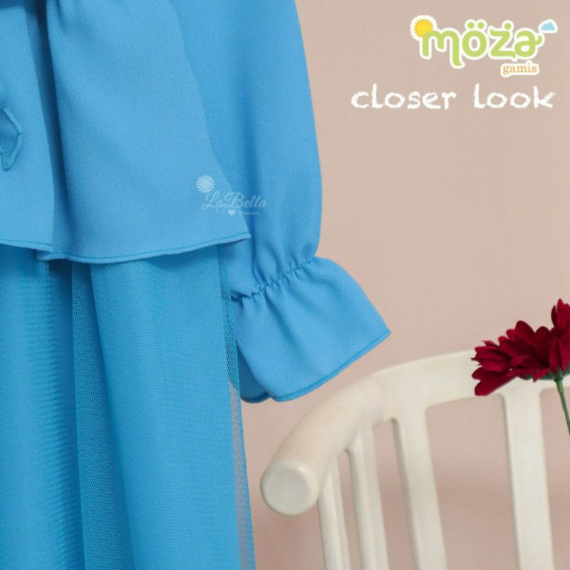 Gamis Pesta Gamis Original labella | gamis labella tutu | Gamis Premium | dress set hijab | baju ana