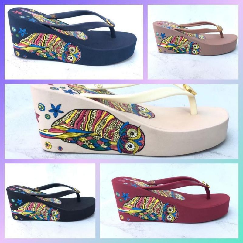 sandal wedges darlingen owl