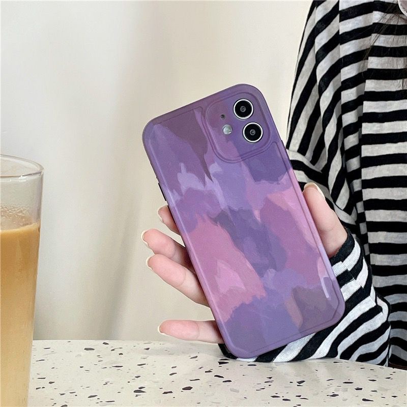 Violet Abstract iPhoneCase