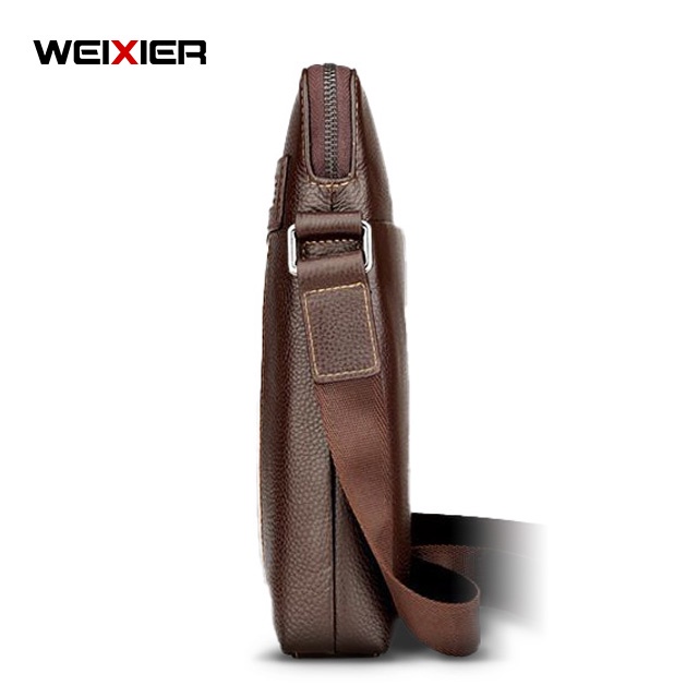 WEIXIER 18072 Tas Selempang Pria Kulit Sling Bag Anti Air WK-SBY