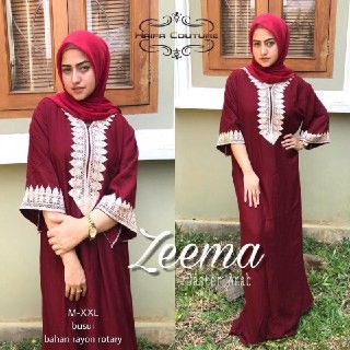 DASTER ARAB ZEEMA | RAYON SUPER GRADE A ORI | RESLETING DEPAN BUSUI
