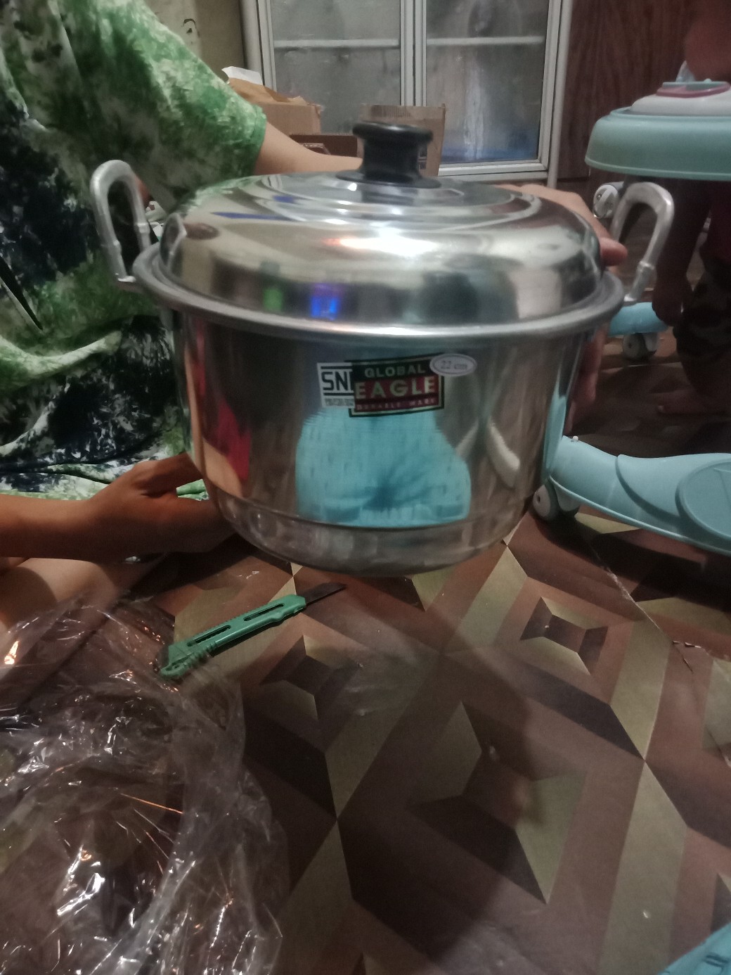 Panci Dandang Steamer  Masak Kukus / Langseng Ekonomi + Saringan