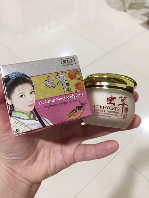 Cordyceps | Yu Chun Mei Night Cream 30gr ORIGINAL BPOM