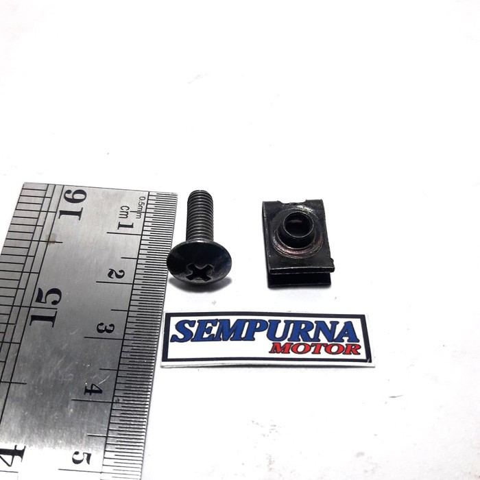 Baut Klem Klip Body Honda Karisma Besar Halus