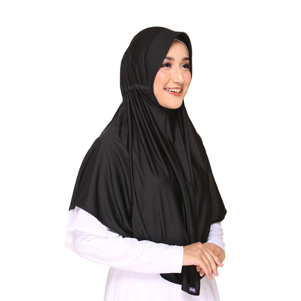 Elzatta Jilbab Instan Polos Zaria Sahara L-5