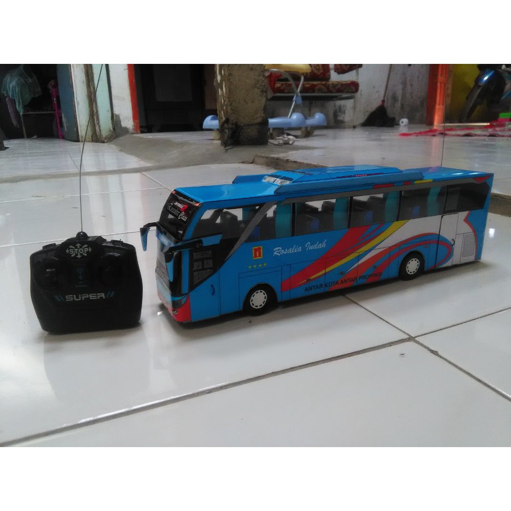 Miniatur Bus Remote Rosalia Indah | Miniatur Bus Indonesia Remot | Miniatur Bus Banjarnegara Diecast