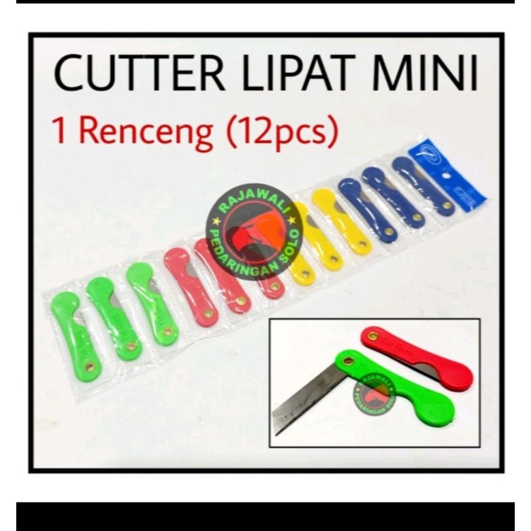 

SILET LIPAT CUTTER LIPAT MINI ISI 12PCS
