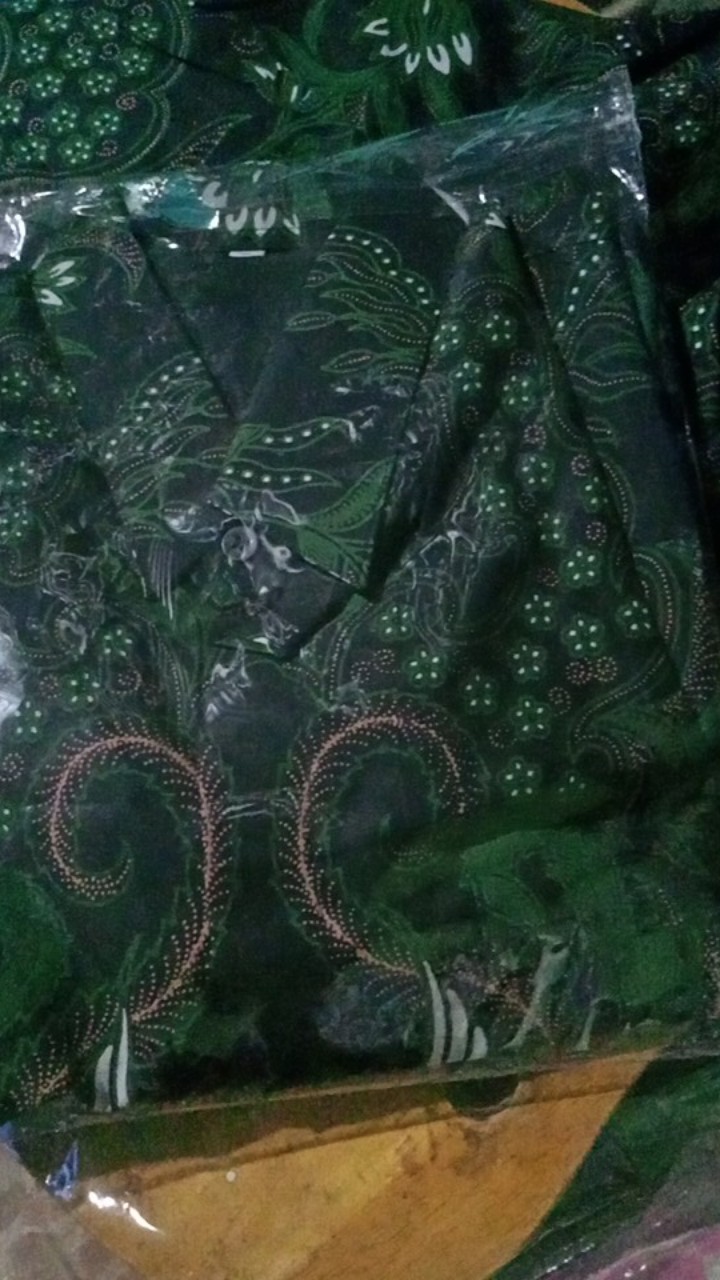 Gurdo Ijo Kemeja Batik Pria Modern Solo Atasan Batik By Kharis