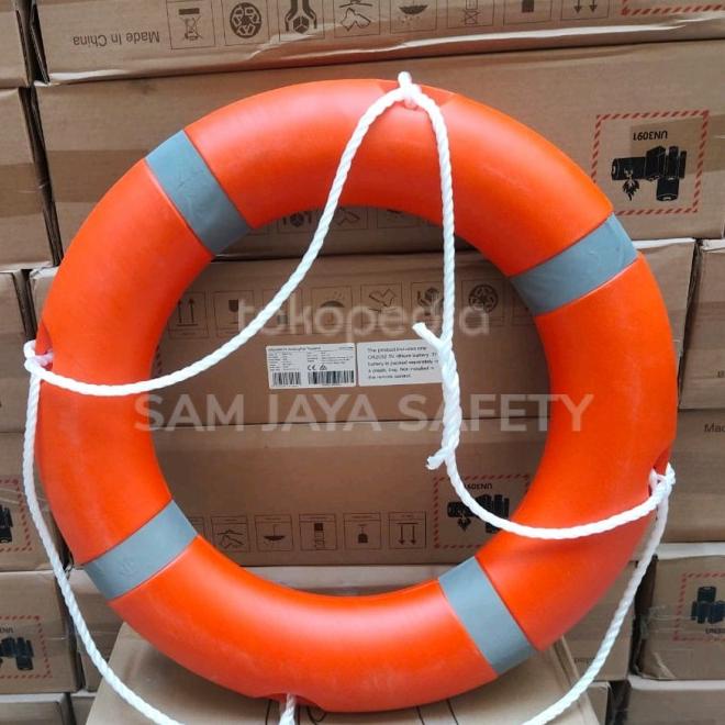 Pelampung Lifebouy Fiber Alat Keselamatan Di Laut Atau Kolam Renang