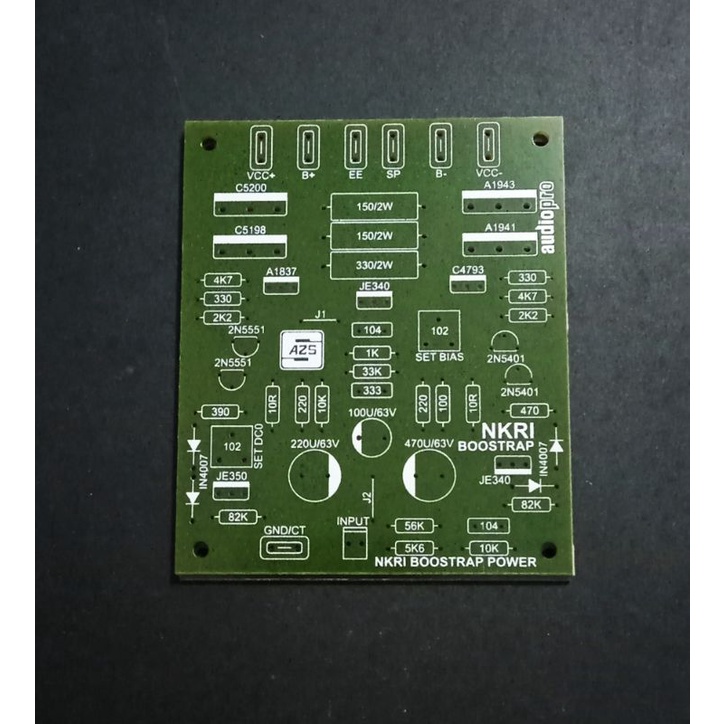 PCB Power Amplifier 1200W NKRI Bostrap Audio Pro
