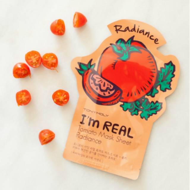 I'm Real TOMATO Mask Sheet - RADIANCE | Shopee Indonesia