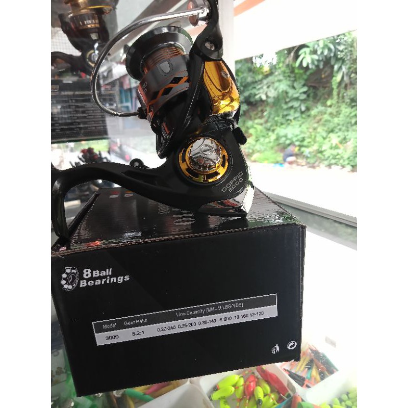 reel yukon doppio 3000