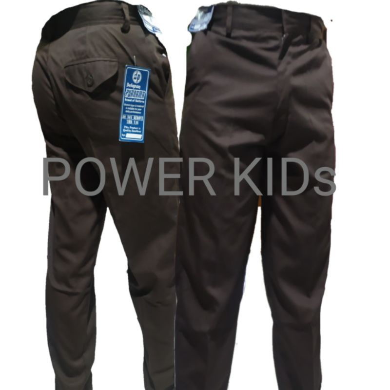 Celana Pramuka smp sma coklat