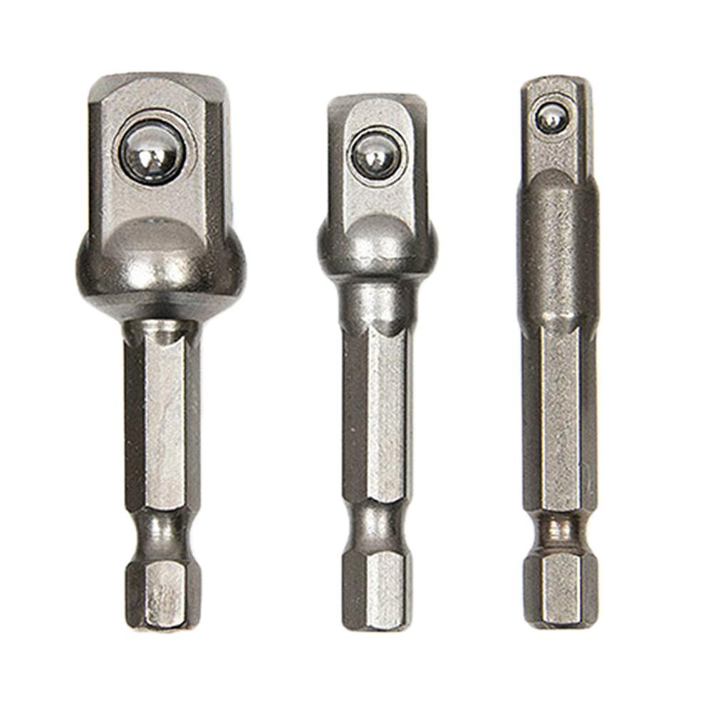 3pcs Hex Shank Drive Screwd Drill Bit Electric Soet Wrench Adapter Astarit.id♫♬