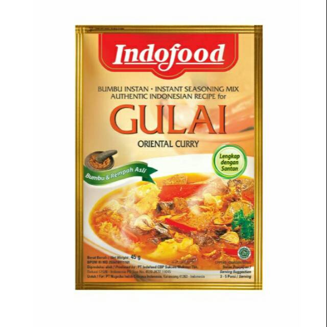 

Indofood bumbu instan gulai 45g