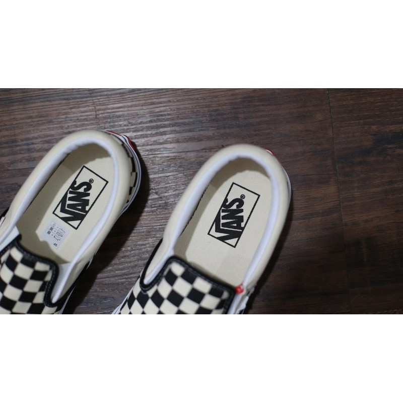 Vans Original Slip On Checkerboard Classic Black White