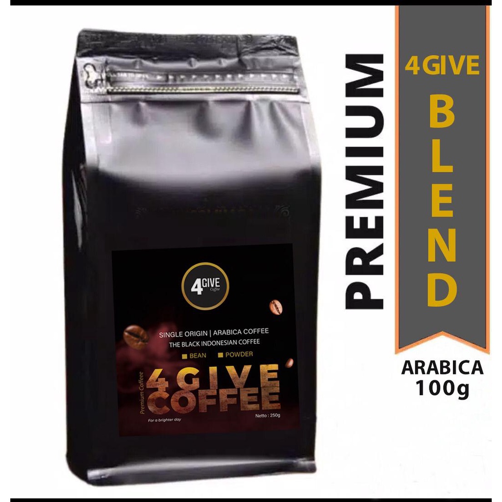 

KOPI TUBRUK 4GIVE BLEND 100gr - SPECIALTY PREMIUM