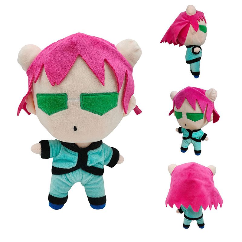 Saiki K. Boneka Plush Hadiah Terbaik Untuk Keluarga Dan Teman