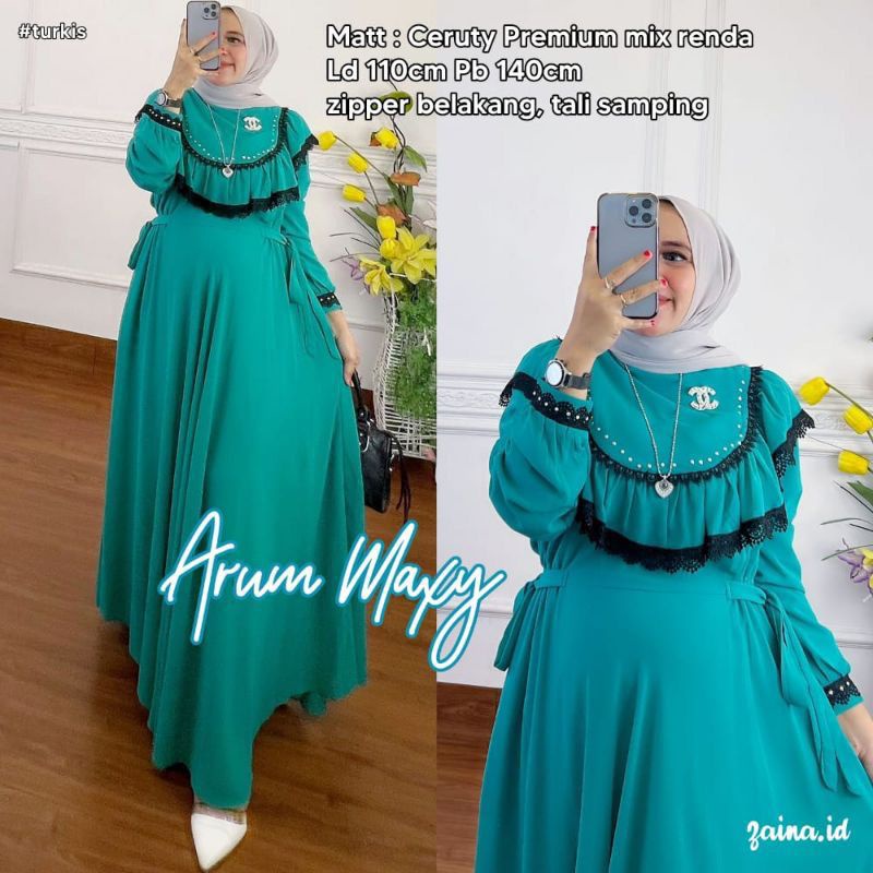 Gamis Ceruty | Arum Maxy