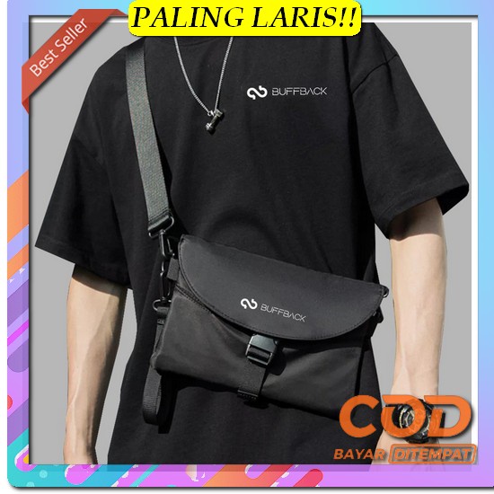 Tas Slempang Pria Waisbag Cowok Slempang Import Korea Trendy Terbaru 2 Tas Selempang Handbag Shoulde