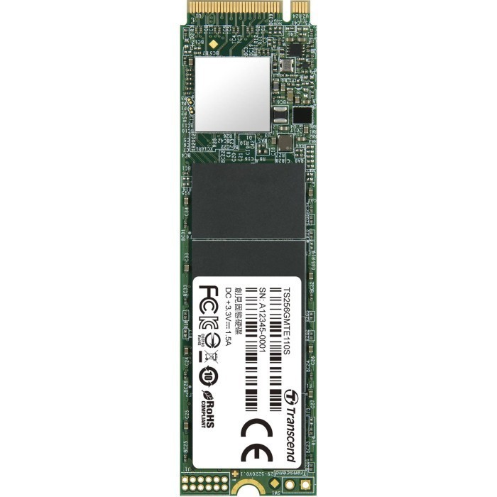 Transcend SSD 256GB M2 NVME TS256GMTE220S 220S