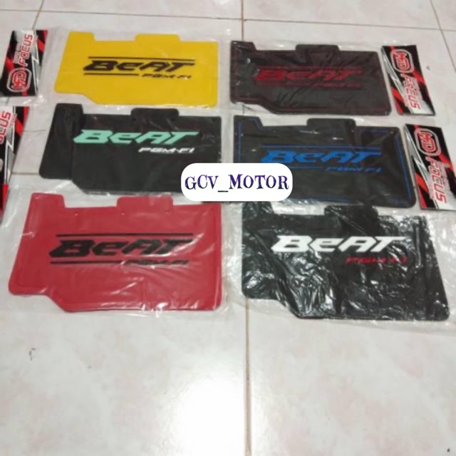 MUD FLAP BEAT FI PENAHAN LUMPUR/PELINDUNG INJEKTOR BEAT FI AKSESORIS HONDA BEAT