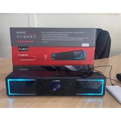 COD Speaker Bluetooth Digital Sound Bar FLECO F-590BT /USB /Speaker Aktif