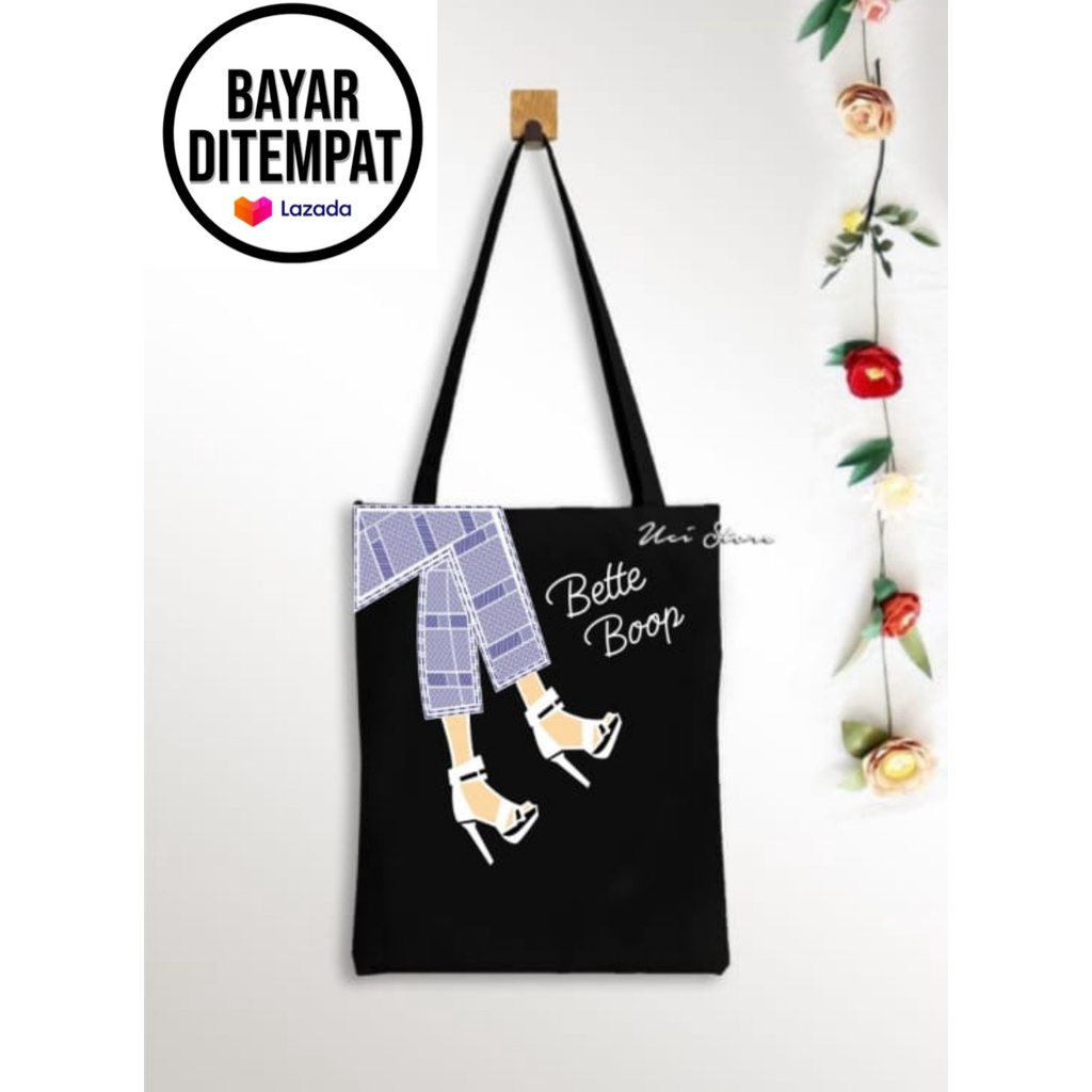 (RESLETING) Tote bag bettybob..big size[Toko UCI]