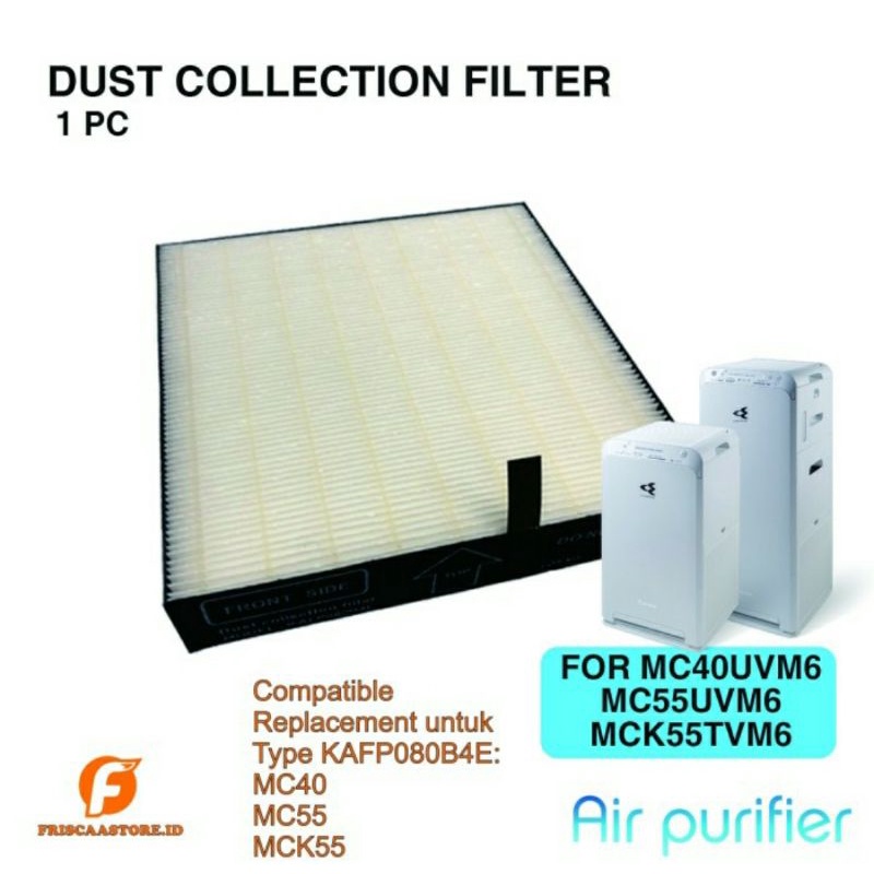 NAUTIC - Daikin Compatible HEPA FILTER MC40 / MC55 / MCK55 Replacment