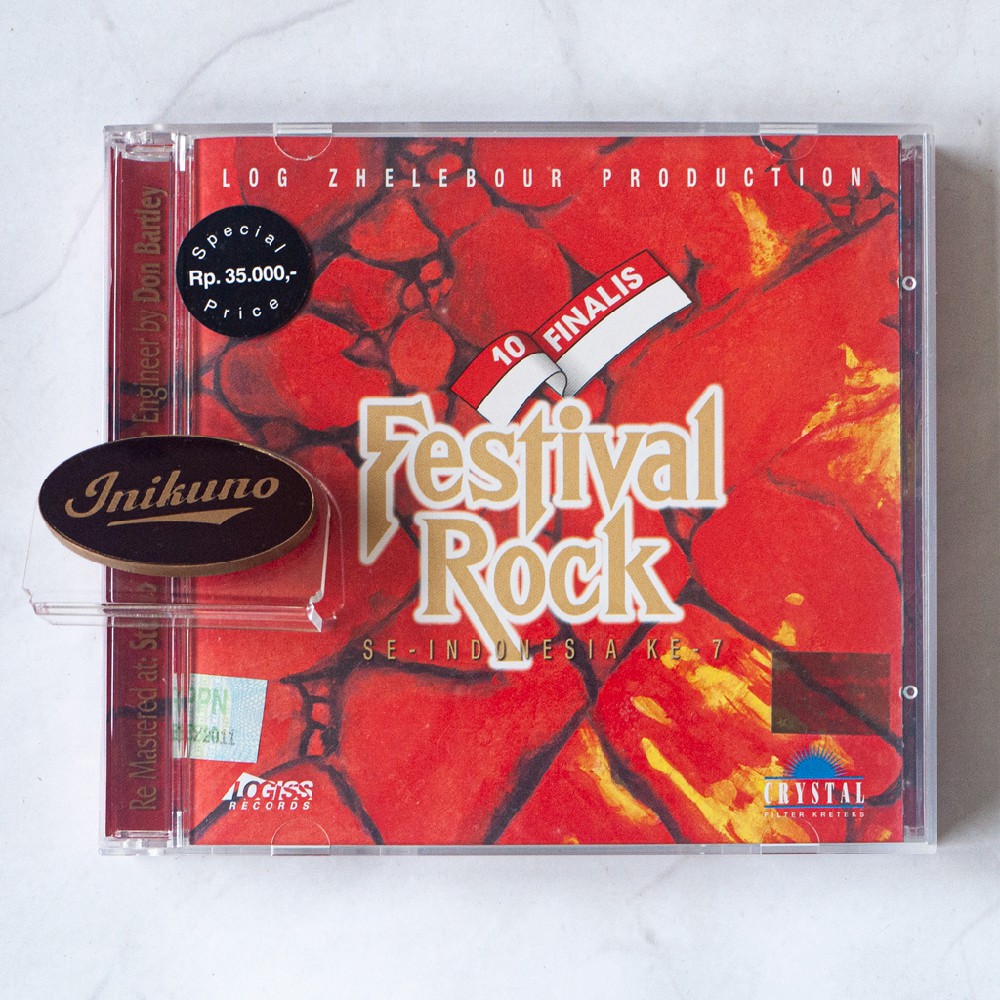 CD festival rock album : 10 finalis