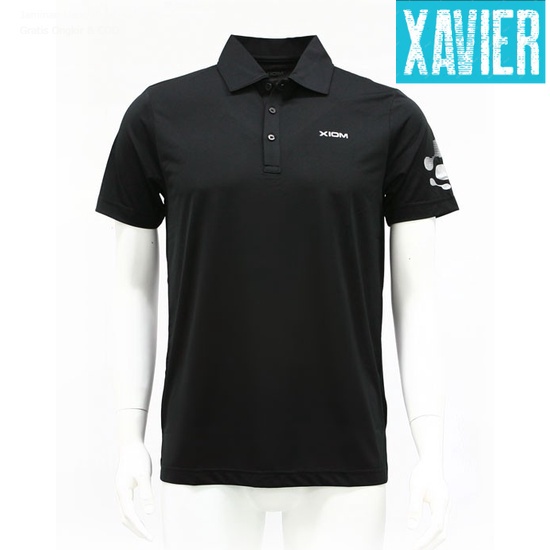 Kaos Polo Tshirt Baju Kerah Distro XiOM tenis meja pingpong polos custom ping pong Table tennis COD