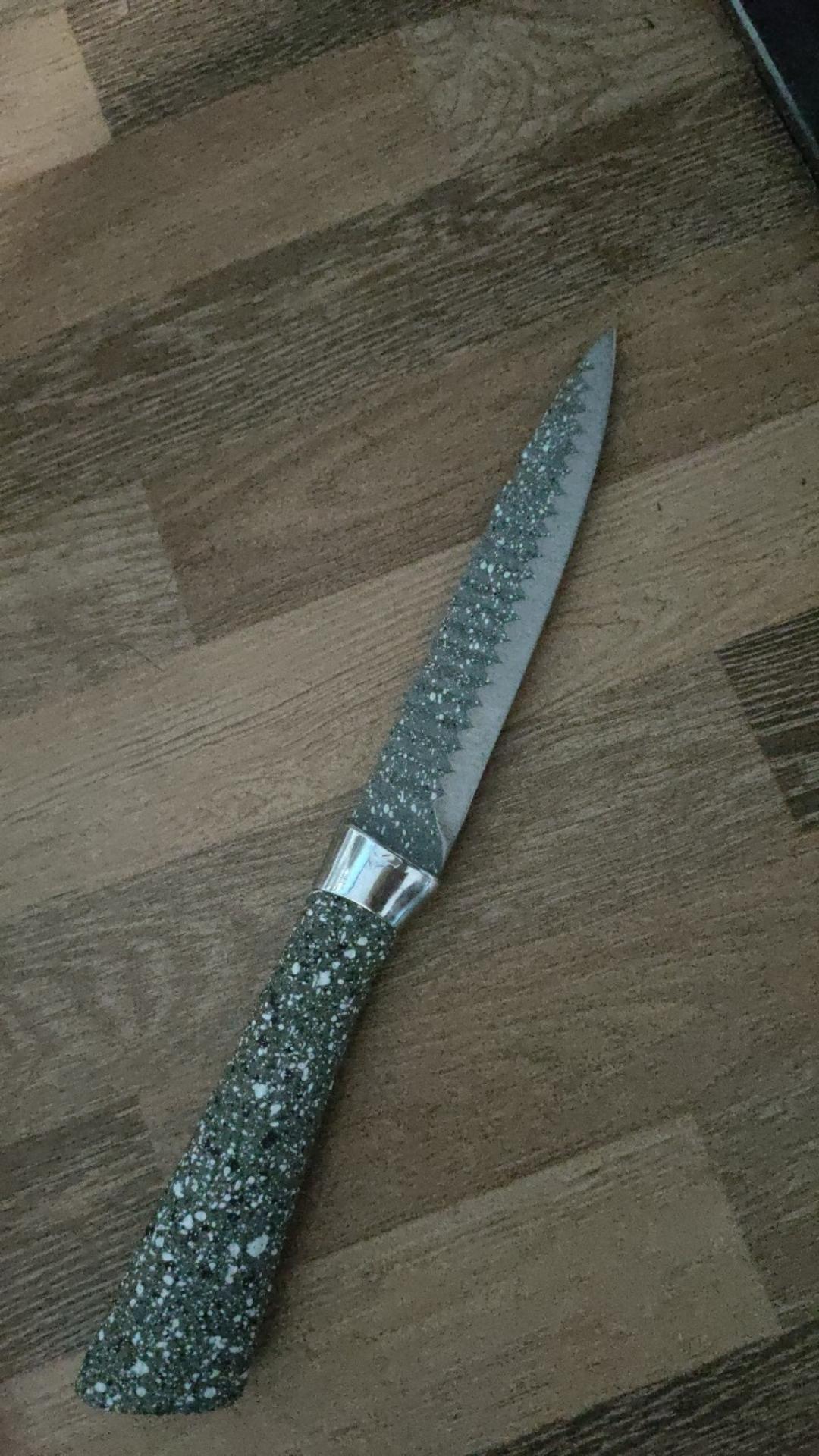 Pisau Dapur Potong Daging Super Tajam Premium Knife Morena Granit Serbaguna