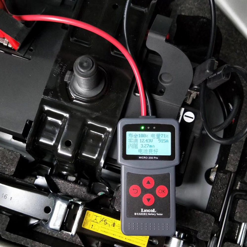 Alat Tester Aki Mobil dan Motor Micro-200 Battery Tester Analyzer Lancol Micro 200 PRO Original