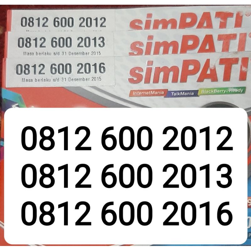 nomor cantik simpati 11 digit seri tahun 2012,2013,2016