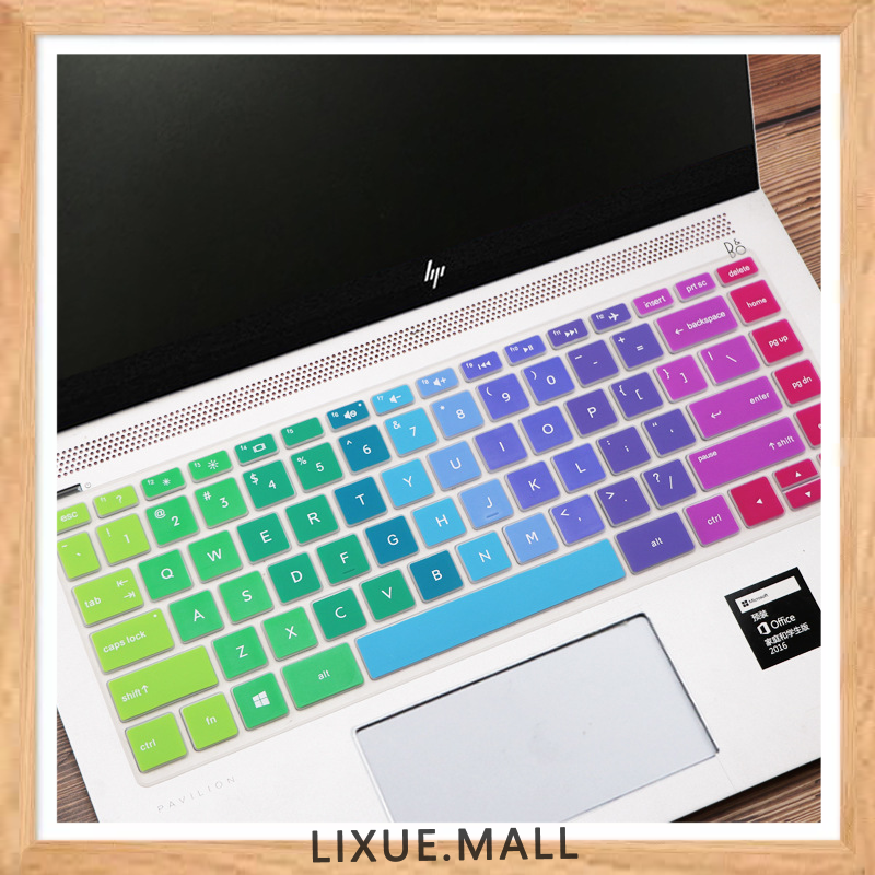 Lixue HP14q-cs0001TX 14 i5-8250U Laptop Keyboard Protector,  fit 14&quot; Keyboard Cover Soft Silicone, Keyboard Protective Film