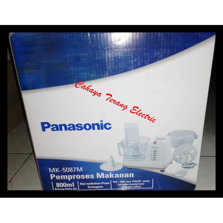 Sale Food Processor Panasonic Mk-5087 M Murah