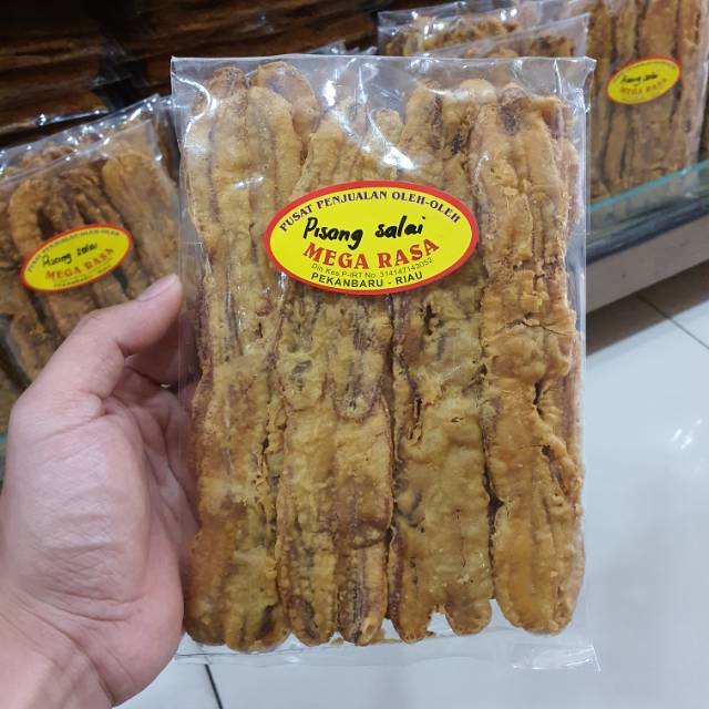 Jual Pisang Salai Megarasa Khas Pekanbaru Indonesia Shopee Indonesia