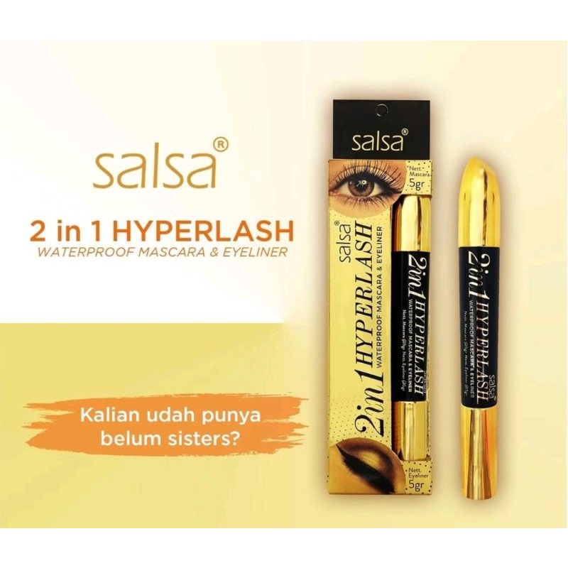 SALSA MASCARA EYELINER 2IN1