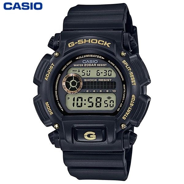 JAM TANGAN PRIA CASIO G-SHOCK DW-9052GBX-1A9 ORIGINAL - GSHOCK DW9052GBX HITAM GOLD